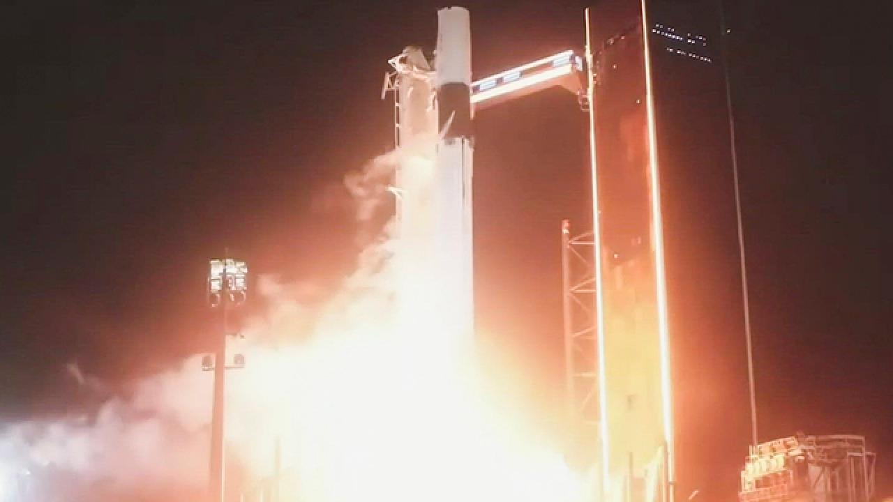 Crew-3 Liftoff to the ISS